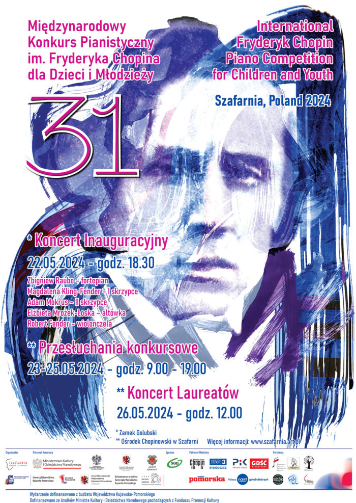 31st International Fryderyk Chopin Piano Competition for Children and Youth in Szafarnia, Poland